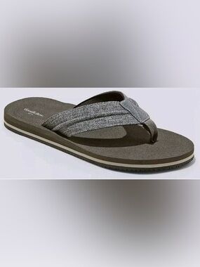 GoodFellow & Co. Men’s Fred Flip Flops Sandals, Gray, Size 13/XL, NWT!